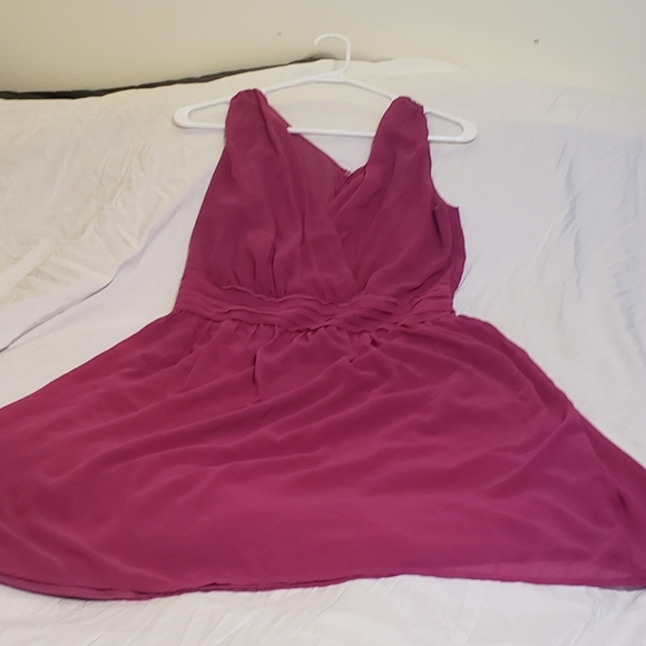 Ellos hot pink cocktail dress, size 14 - Picture 1 of 3
